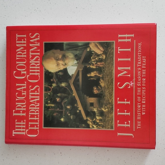 NWOT THE FRUGAL GOURMET CELEBRATES CHRISTMAS COOKBOOK - Picture 1 of 10